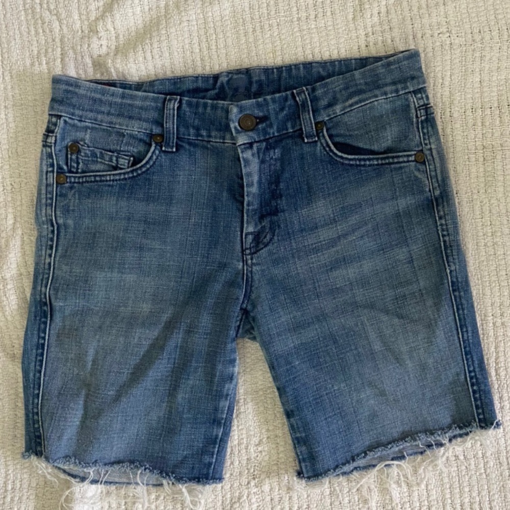 7 For All Mankind Jean cut offs